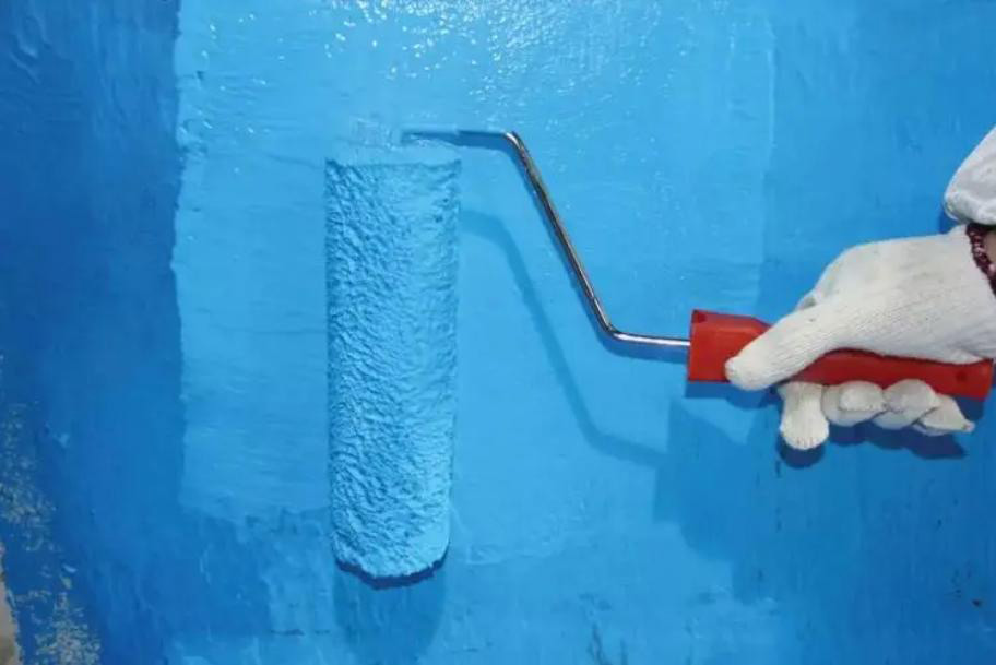 （圖為水性涂料應用圖）