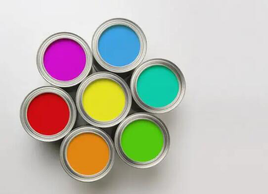 （圖：水性涂料展示圖）