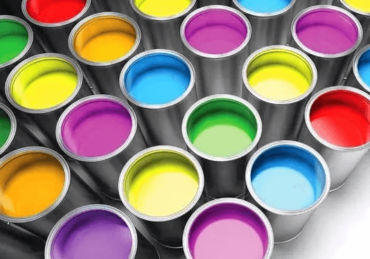 （圖：苯丙涂料展示圖）