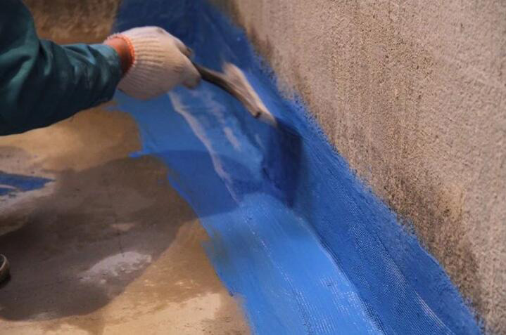 （圖：防水涂料展示圖）