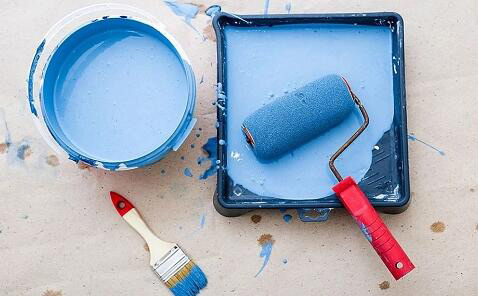 （圖：水性漆展示圖）